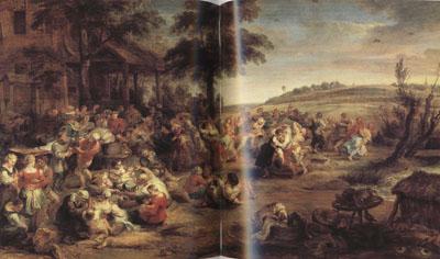 Peter Paul Rubens Flemisb Kermis or Kermesse Flamande (mk01) France oil painting art